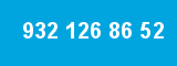 932 126 86 52 932 126 86 52
